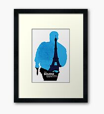 The Bourne Identity Framed Print