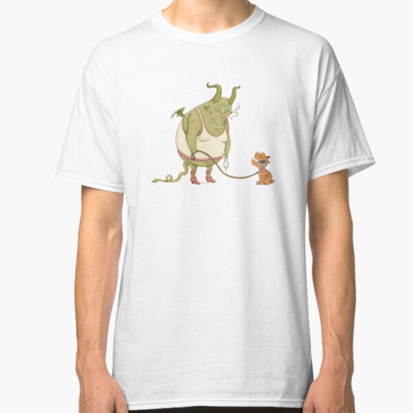 A demon and his dog... Classic T-Shirt