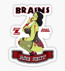 Brains are Sexy Sticker