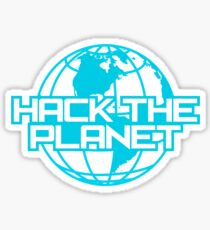 Pegatina Hack the Planet