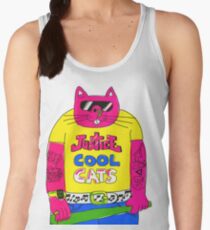 Cool Cats - Yellow / Justice Cat Women's Tank Top