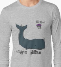 Hello Ground! - Hitchhiker's Guide To The Galaxy Long Sleeve T-Shirt