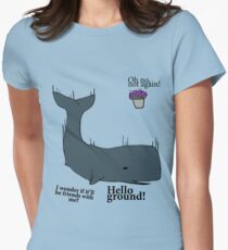 Hello Ground! - Hitchhiker's Guide To The Galaxy Women's Fitted T-Shirt