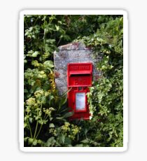 Cornish letterbox Sticker