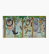 where the wild things are Photographic Print