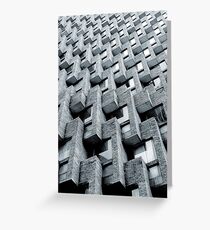 Modernism Greeting Card