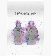 A Writer & His Muse Poster