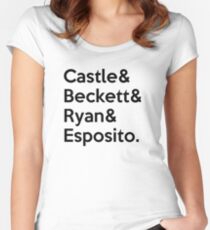 The 12th Precinct's Fantastic Four Women's Fitted Scoop T-Shirt