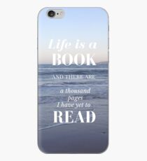 Life is a Book- Cassandra Clare- Beach iPhone Case