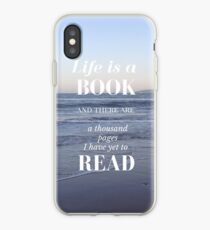 Life is a Book- Cassandra Clare- Beach iPhone Case