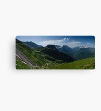 Highline Trail Panorama - Glacier National Park, Montana Canvas Print