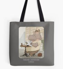 Mr. L'Hippopotame Tote Bag