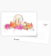 London skyline underground Postcards