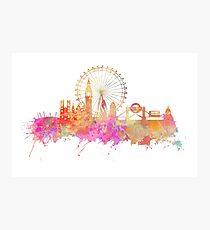 London skyline underground Photographic Print