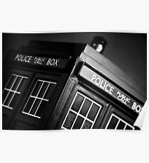 An Old Police Box. Poster