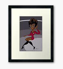 NICHELLE NICHOLS Framed Print