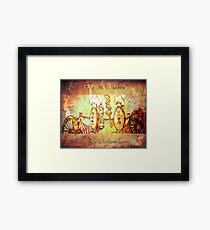 "PI" Man Framed Print