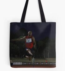 Adelaide Track Classic 2013 - Long Jump 14 Tote Bag