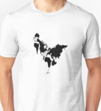 Kontinent Huhn Unisex T-Shirt