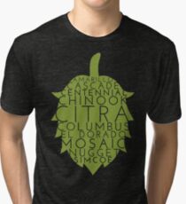 American Hop Flower Tri-blend T-Shirt