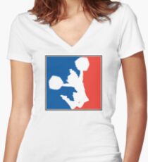 Cheerleader Women's Fitted V-Neck T-Shirt