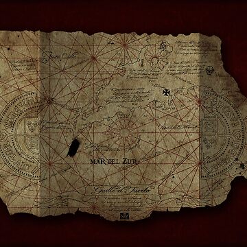 Artwork thumbnail, Goonies Treasure Map by Indestructibbo