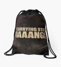 Carrying Stuff. Thaaangs Drawstring Bag