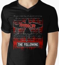 The Following: Raven in Flight Men's V-Neck T-Shirt