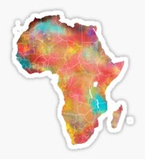 Africa Sticker