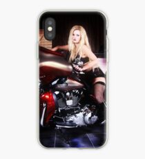 Harley Davidson girl 05 iPhone Case