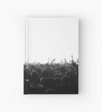 Concert crowd Hardcover Journal