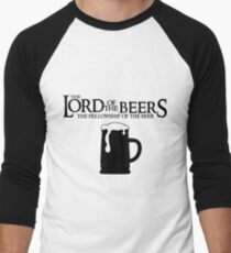 Lord of the Beers - Fellowship of the Beer Men's Baseball ¾ T-Shirt