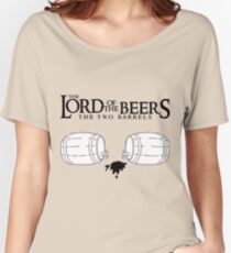 Lord of the Beers - The Two Barrels Women's Relaxed Fit T-Shirt