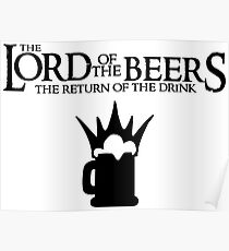 Lord of the Beers - Return of the Drink Poster