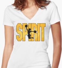 Cheer Spirit Women's Fitted V-Neck T-Shirt