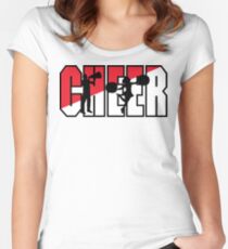 CHEER Women's Fitted Scoop T-Shirt
