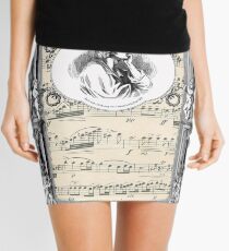 Frederick Chopin Polonaise art Mini Skirt
