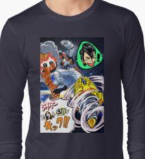 Rider Rocket Drill Kick!! Long Sleeve T-Shirt