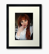 Doll-Selfy Framed Print