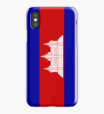 Cambodia Flag iPhone Case