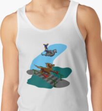 Triple Trick no-BG Tank Top