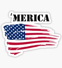 'Merica Sticker