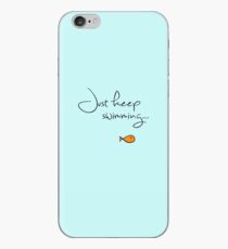 Was machen wir? Wir schwimmen, schwimmen. iPhone-Hülle & Cover