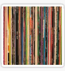 Classic Alternative Rock Records Sticker