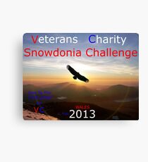 Snowdonia Challenge Canvas Print