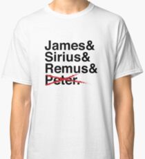 James & Sirius & Remus & X. Classic T-Shirt