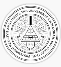 Gravity Falls Wheel Sticker