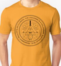 Schwerkraft fällt Rad Unisex T-Shirt