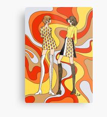 Dreamy Groove Metal Print