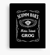 Scumm Bar's GROG Canvas Print